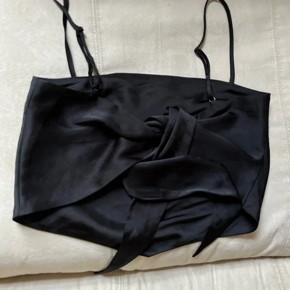 Aritzia Elektra Satin Camisole
Satin scarf blouse - Picture 5 of 7